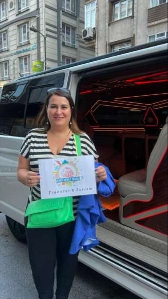 Ayasofya'da müşteriler